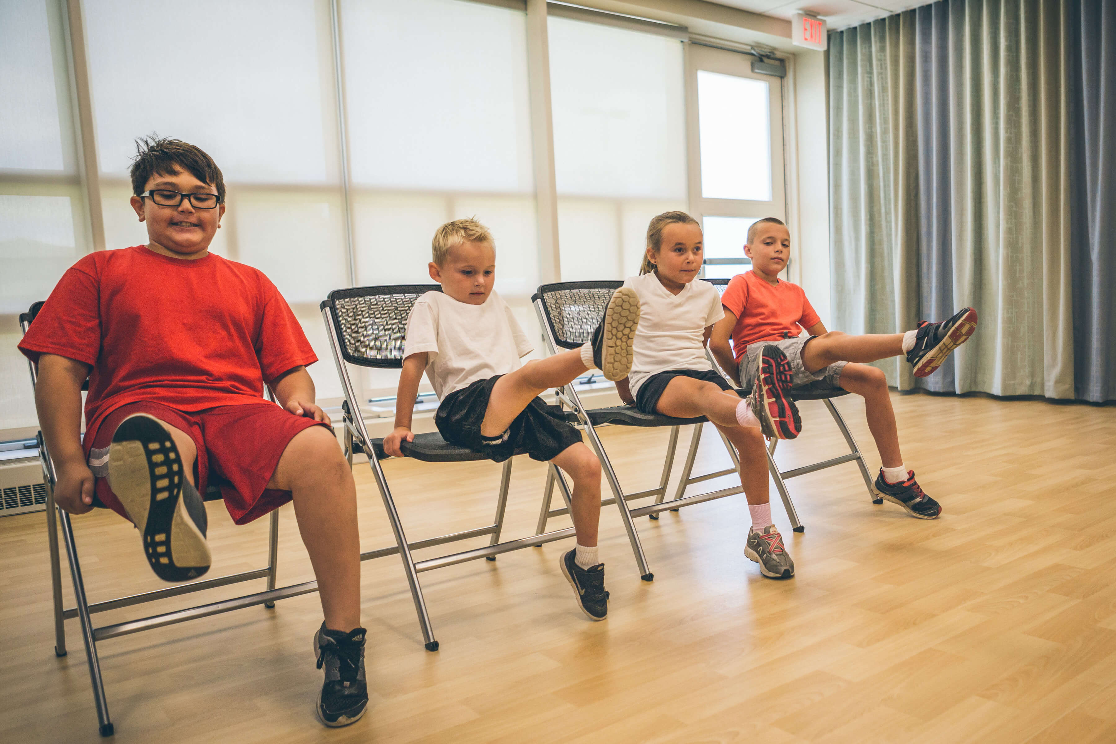 Chair Fun Leg Extensions Health Powered Kids